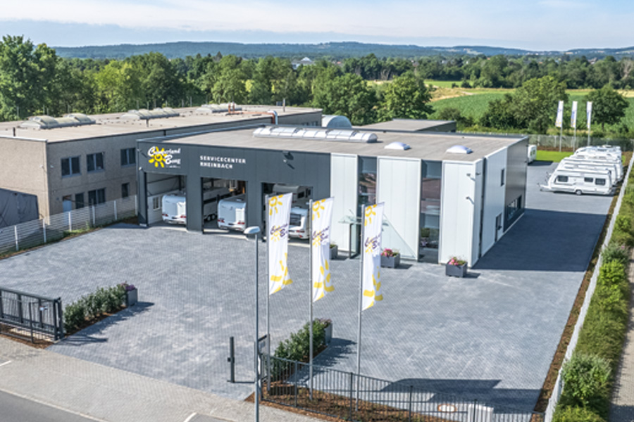 Außenfoto des Servicecenter Rheinbach
