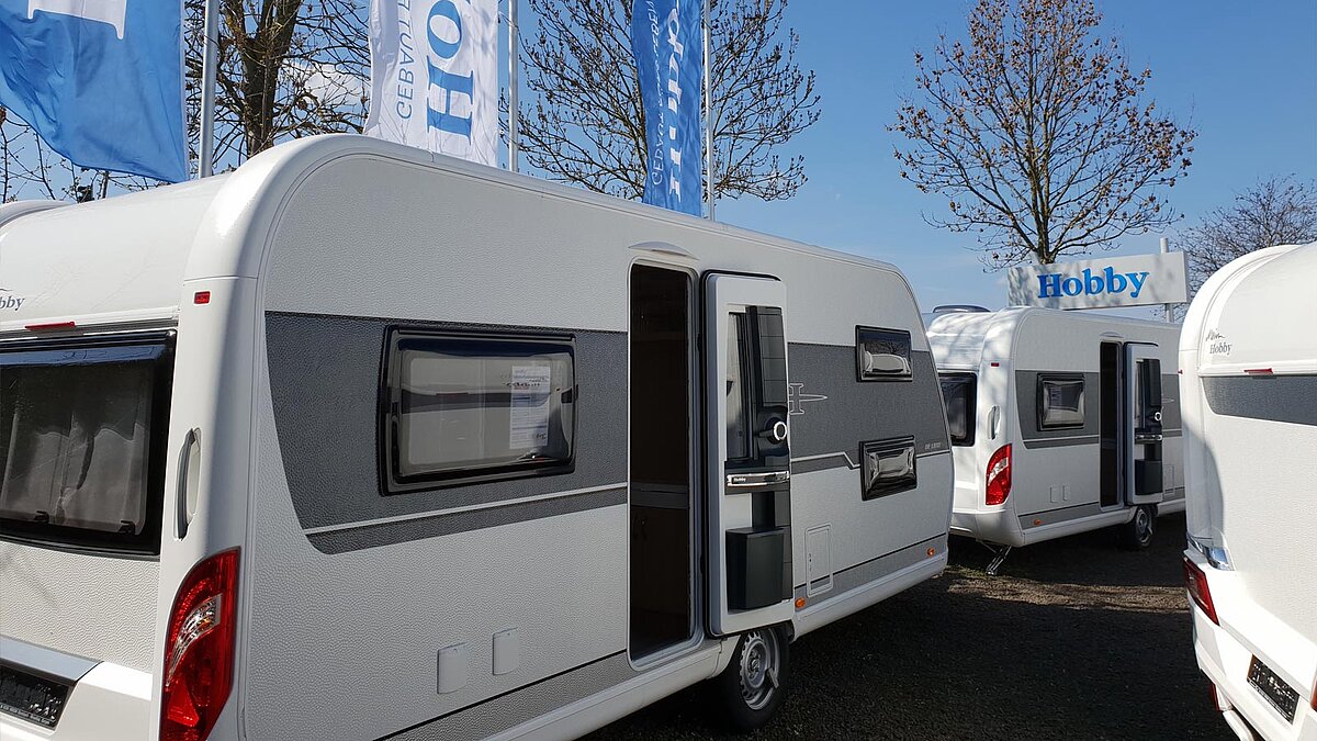 Hobby Wohnwagen bei Camperland Bong